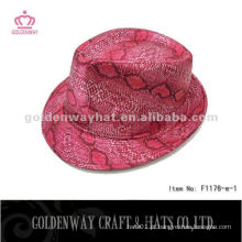 Moda Red Fedora Hats Wholesale